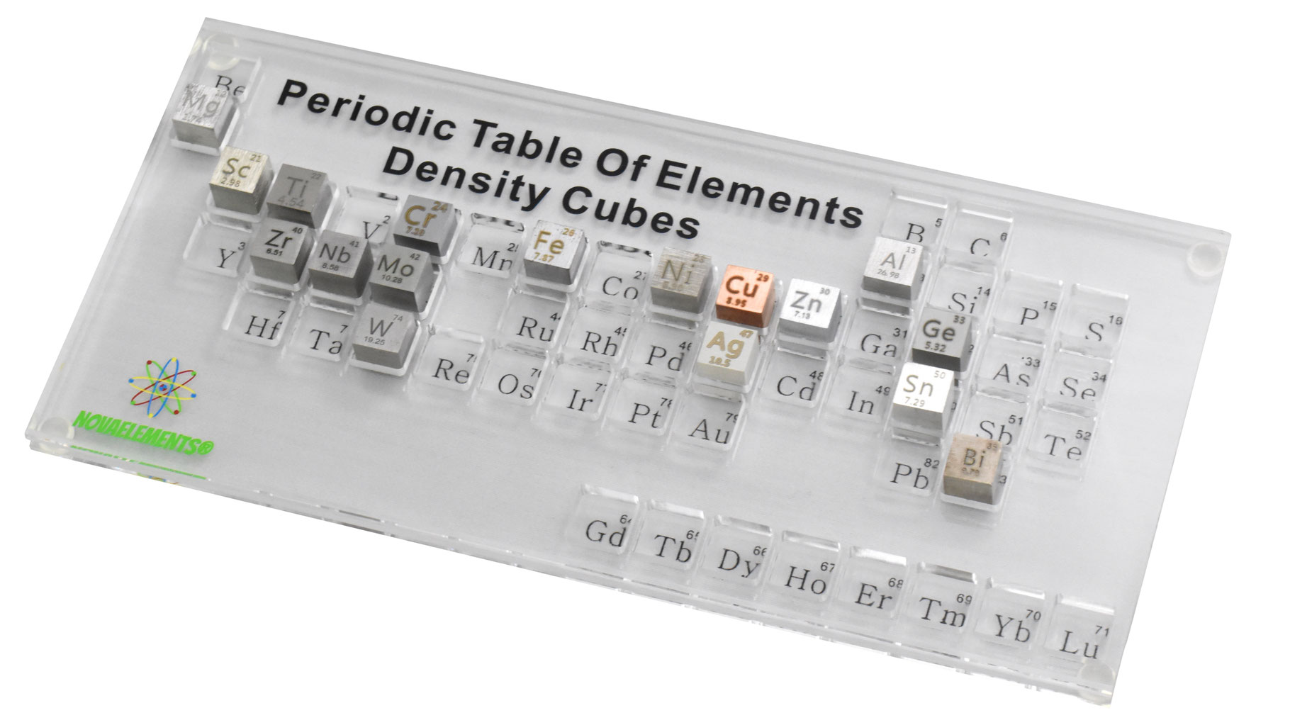 Periodic Table of Elements Cubes Set NovaElements