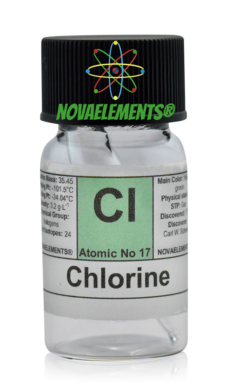 Buy Chlorine sample for element collection NovaElements