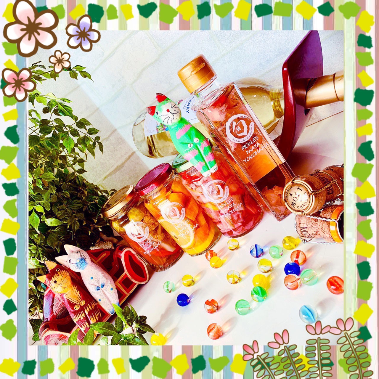 Pickles Set - 天ぷら いわた－－－おいしい天ぷら、お弁当の製造販売