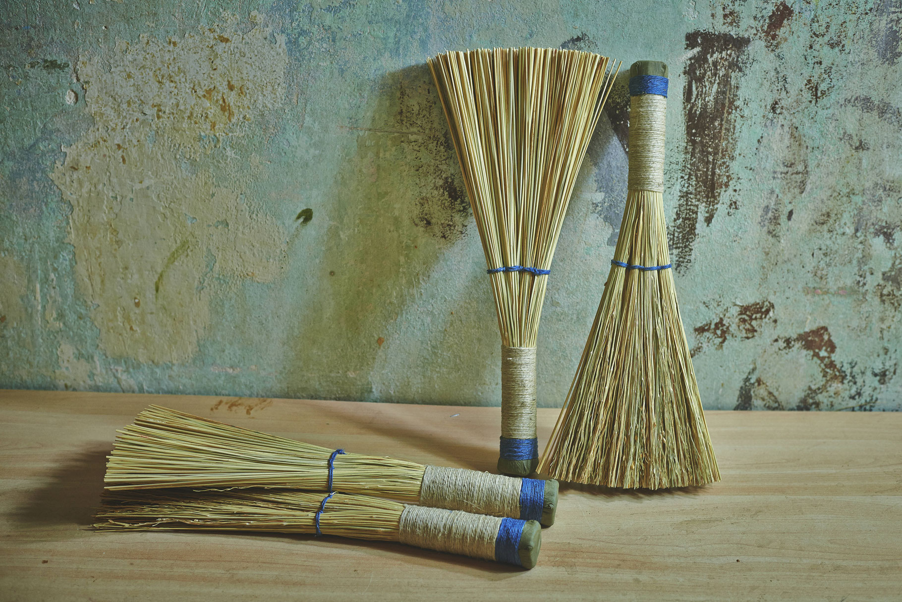 CRISPY STRAW Double sided brooms Percussion Brooms. Musical Instruments