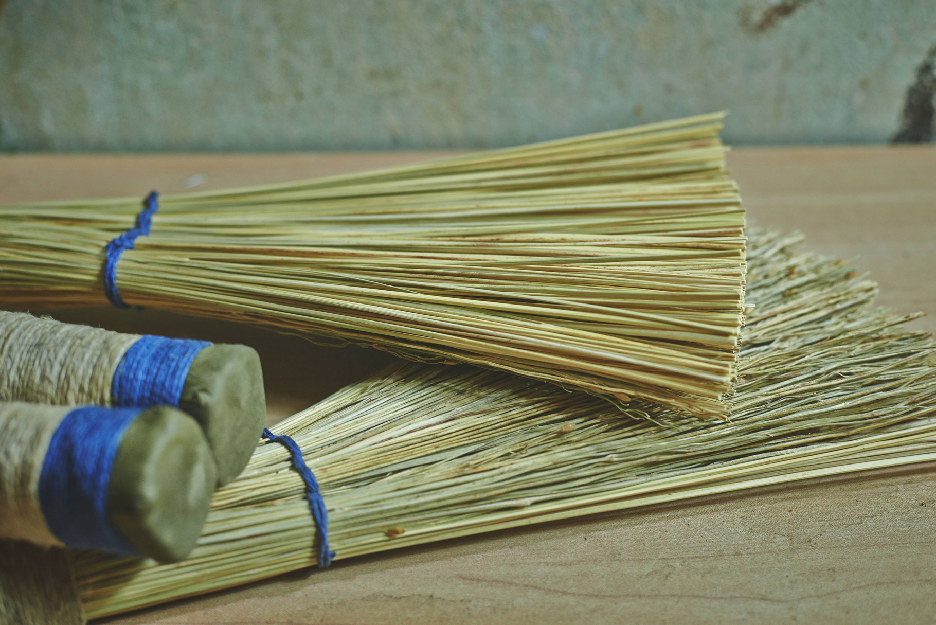 CRISPY STRAW Double sided brooms Percussion Brooms. Musical Instruments