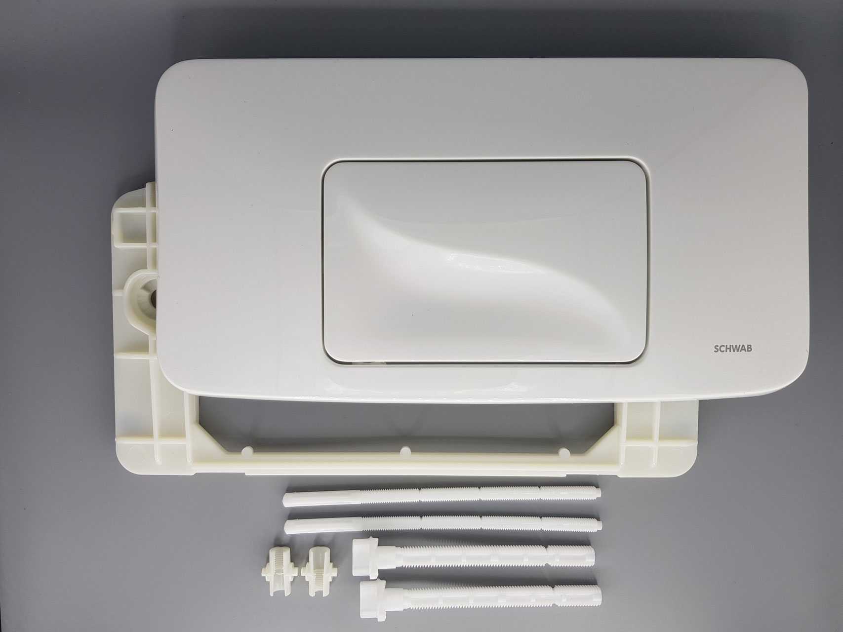 Schwab Placca Di Comando Gala Start/Stop Per Cisterna UP 182 - Bianco 223792