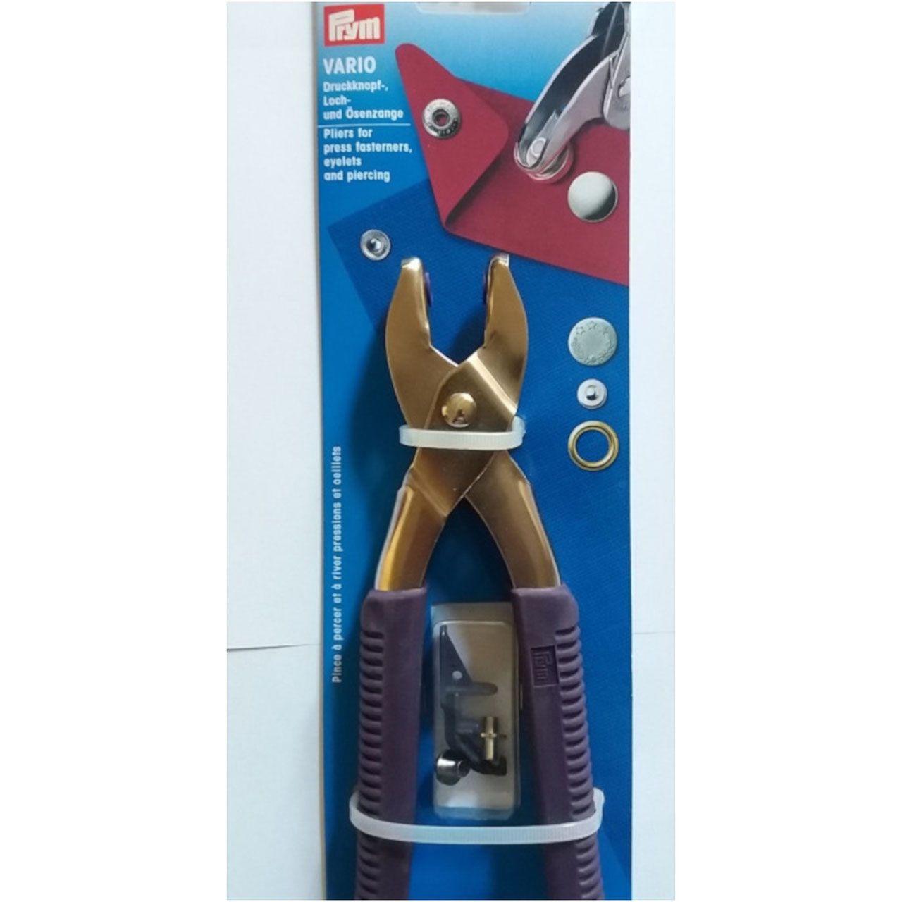 PRYM 673.115 Werkzeug-Set /'Color Snaps/' für Druckknopfzange VARIO 390.900