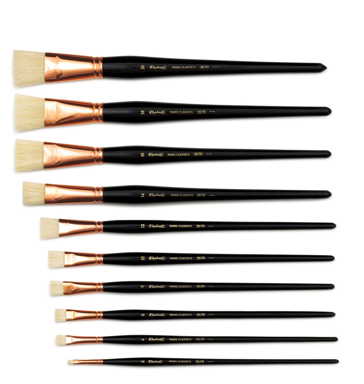 Brushes Raphael & Sennelier to Vibrant Art