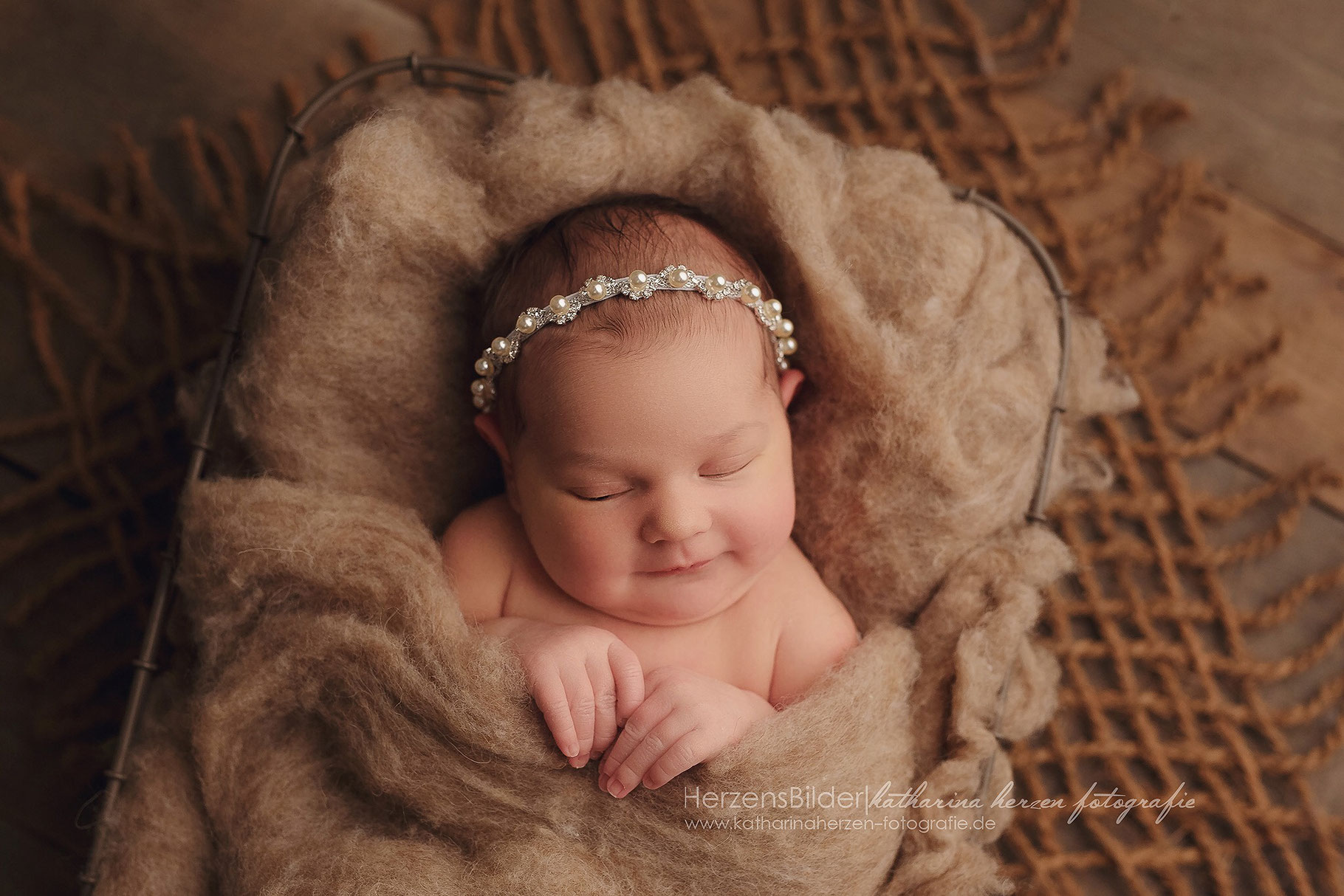 Neugeborenen Fotografie Beige /& Ivory 4 zur Auswahl 1 Baby Haarband Ab Newborn zum Mitwachsen Taufe Babyfotografie
