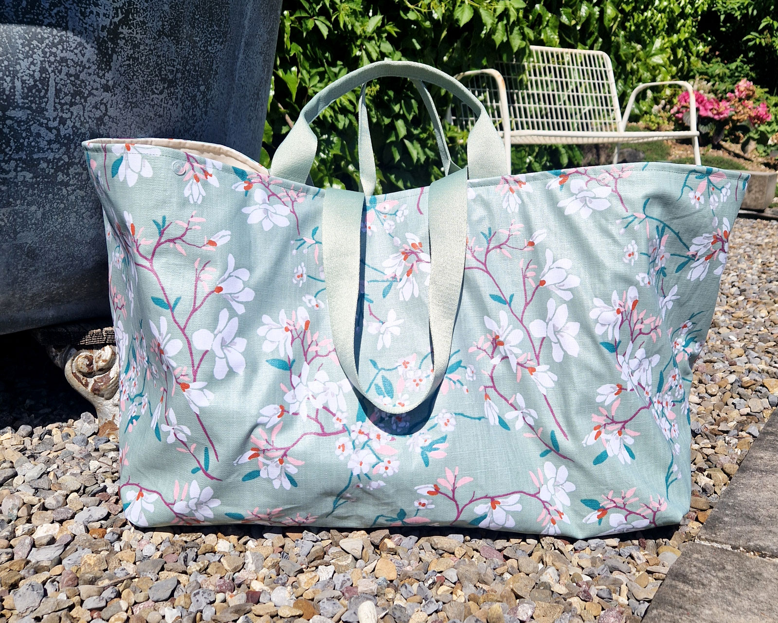 Kostenloses Schnittmuster Strandtasche Xxl Strandtasche Nähen