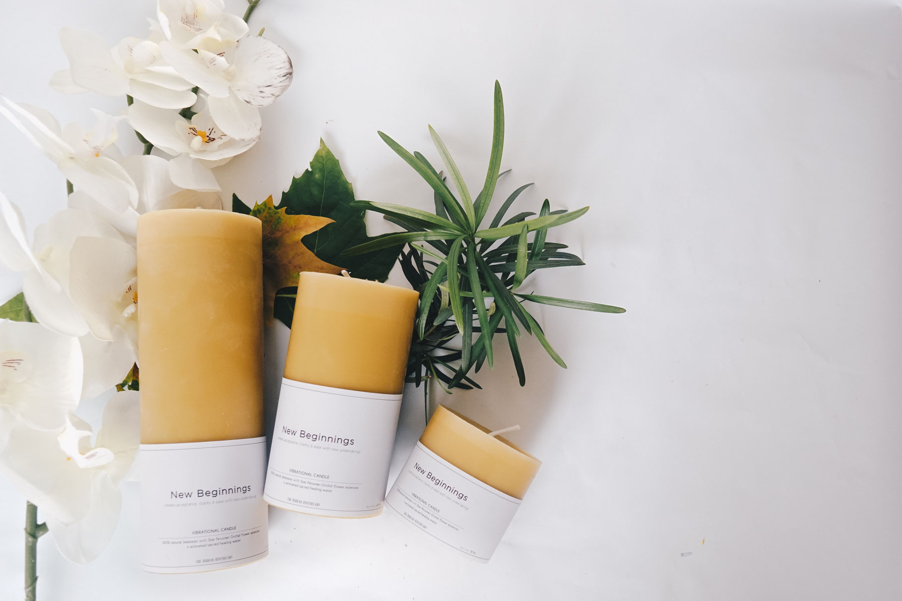 New Beginnings Candle theandeanapothecary