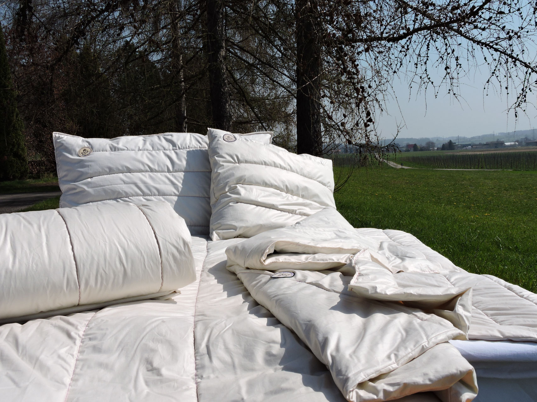 100 Alpaka Sommer Duvet "leicht" alpakable
