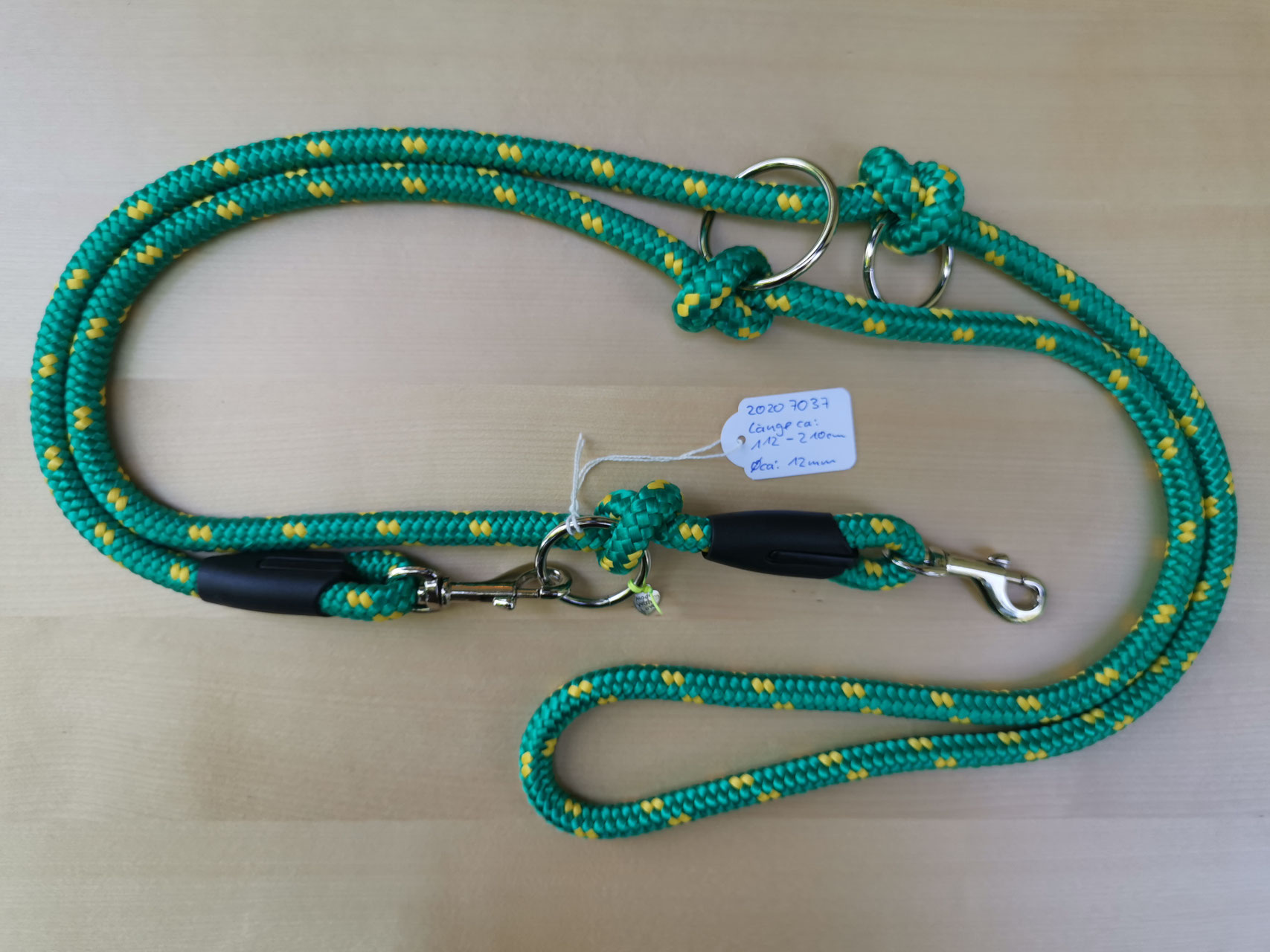 Hundeleinen aus 12mm PPM-Seil - kleine-ledermanufaktur.de