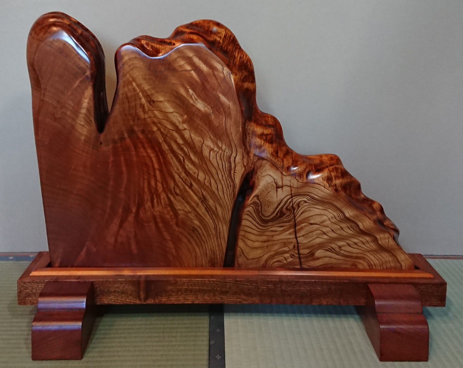 欅衝立 楽天市場】【横幅100cm】衝立 一枚板 仕様：無垢 / 素材：欅（木目