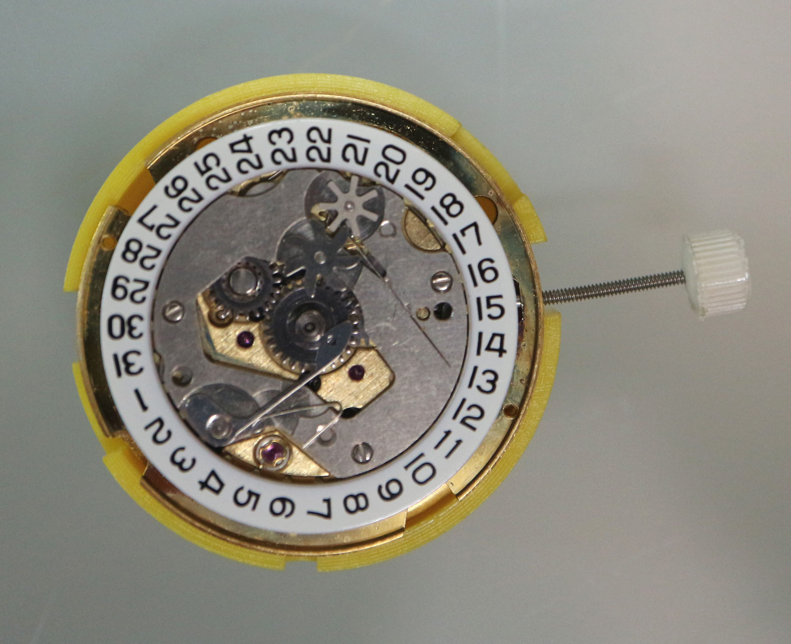 Automatikwerk FH 909 komplett, ohne Wochentagscheibe (2 Stk