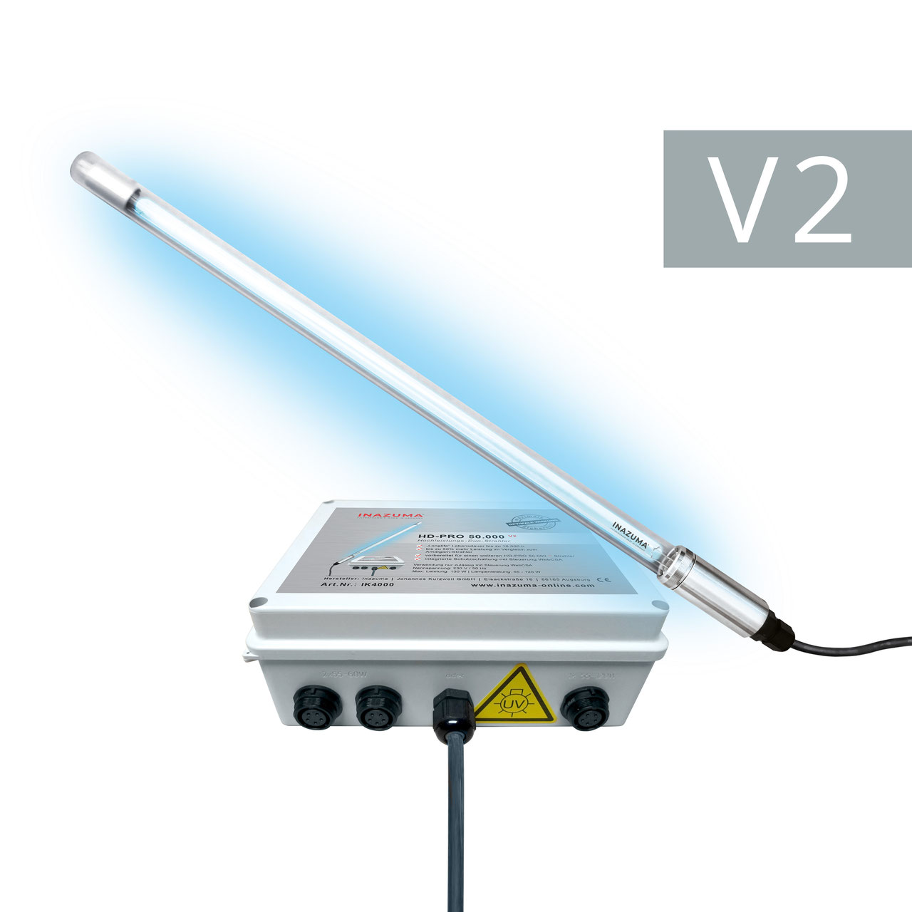 Elektronisches Vorschaltgerät für Amalgam UVC-Lampen 42W bis 105W 