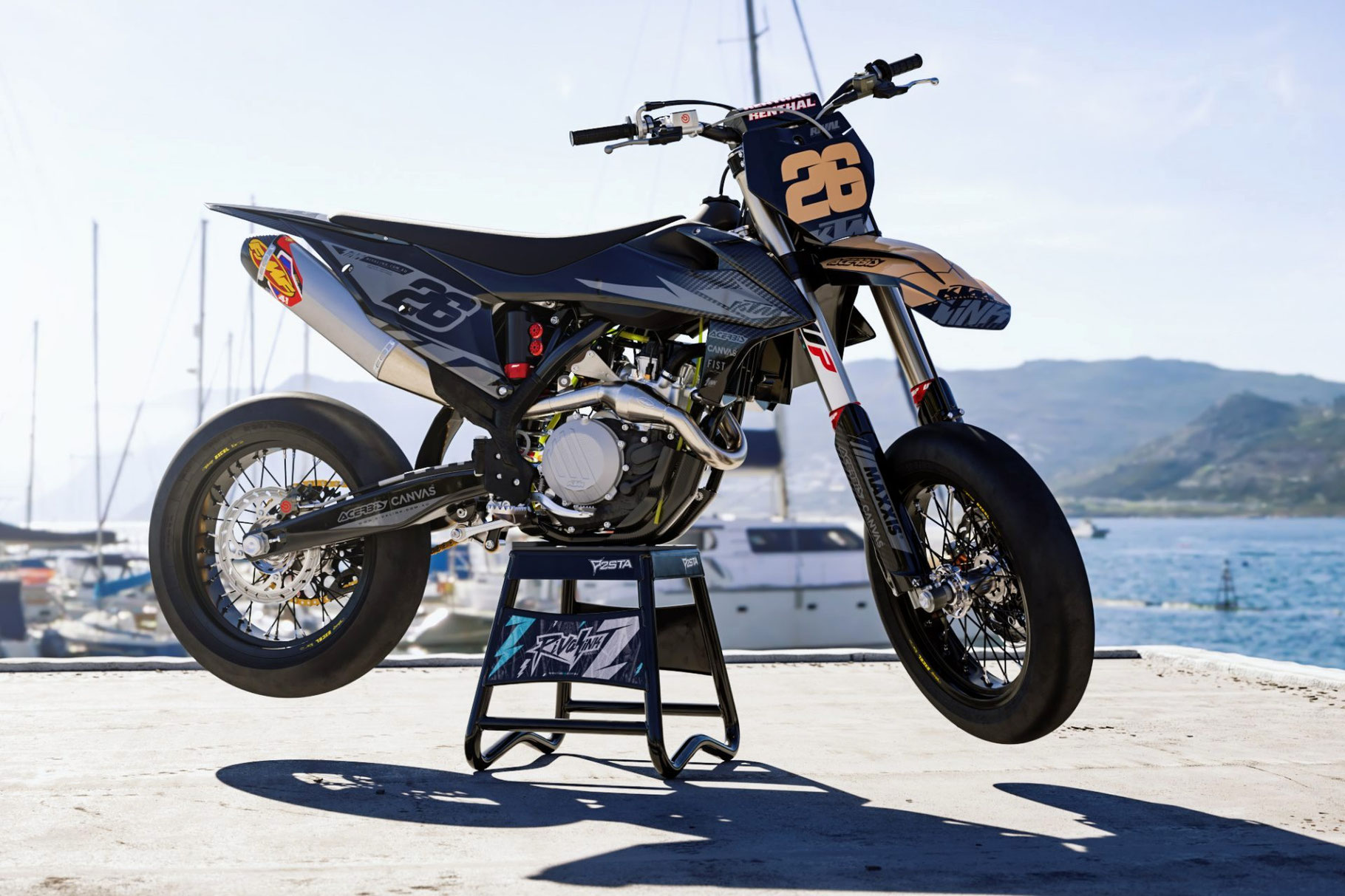 Diller Powerparts Factory Effex MX Motocross Dekore für KTM Diller