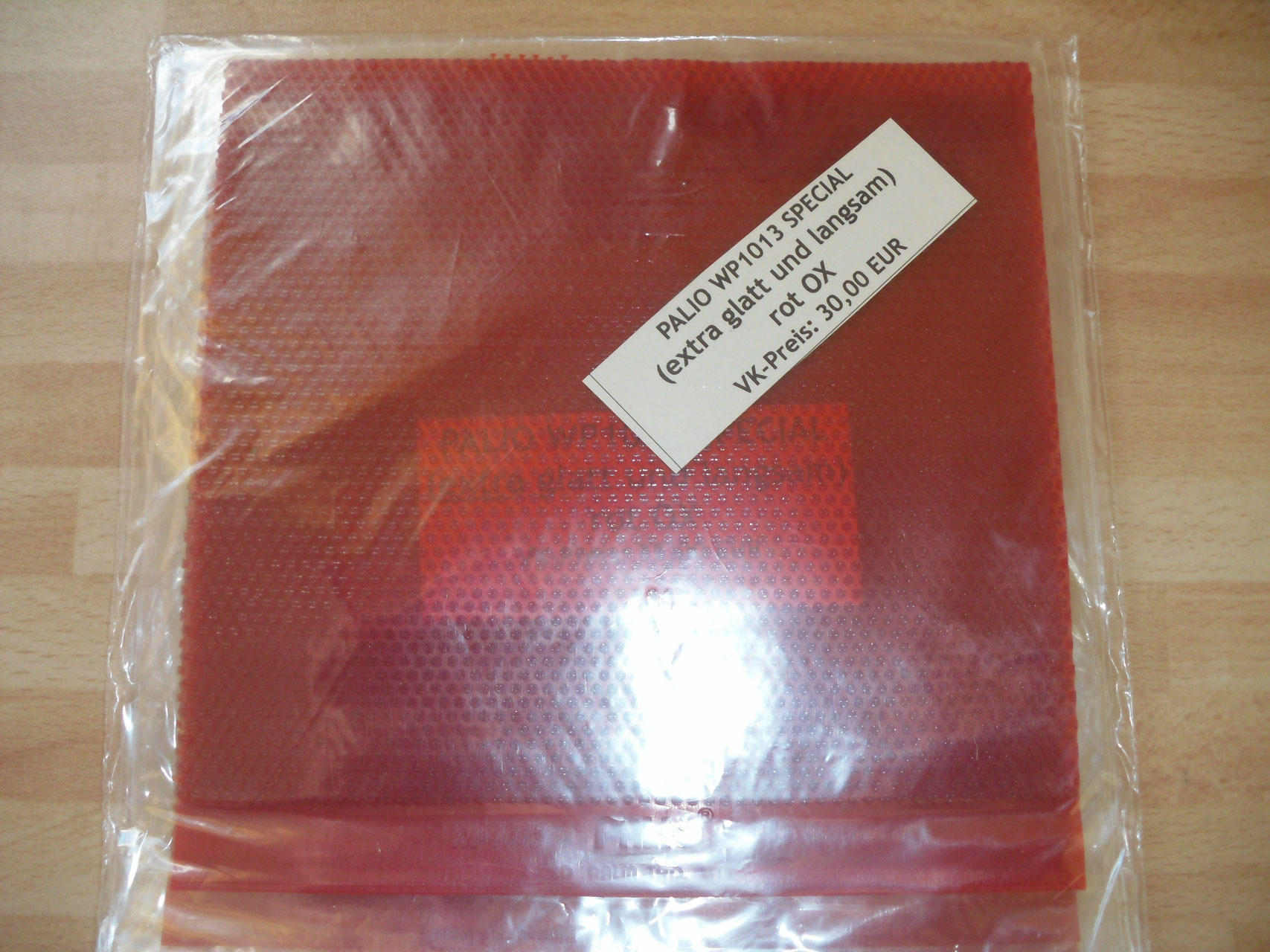 NEU Palio WP1013 Tischtennis Belag Mittellang NEU Palio WP1013 Tischtennis Belag Mittellang