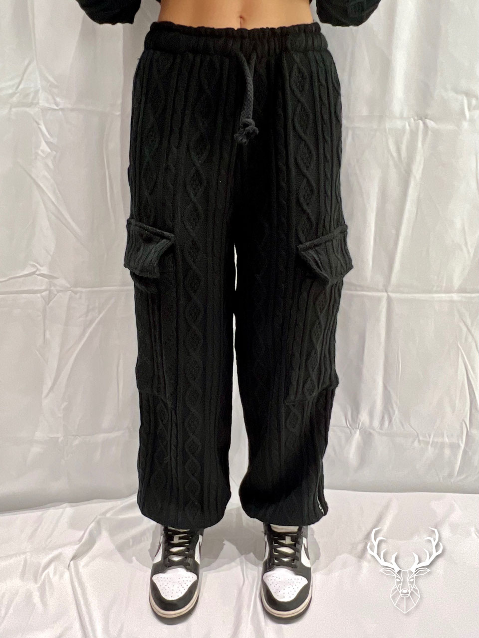 Pantalone Cargo in Maglia Disclaimer 13punto17