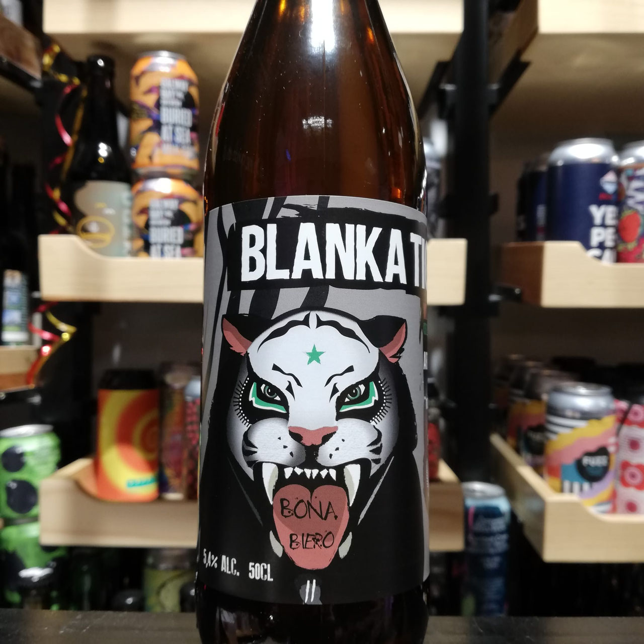 Blanka Tigro, Speranto 