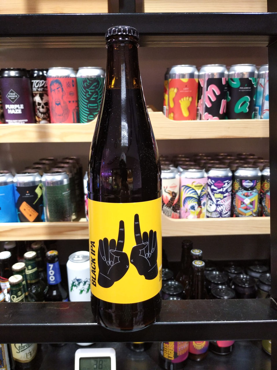 Salamander Black IPA, Stu Mostow 