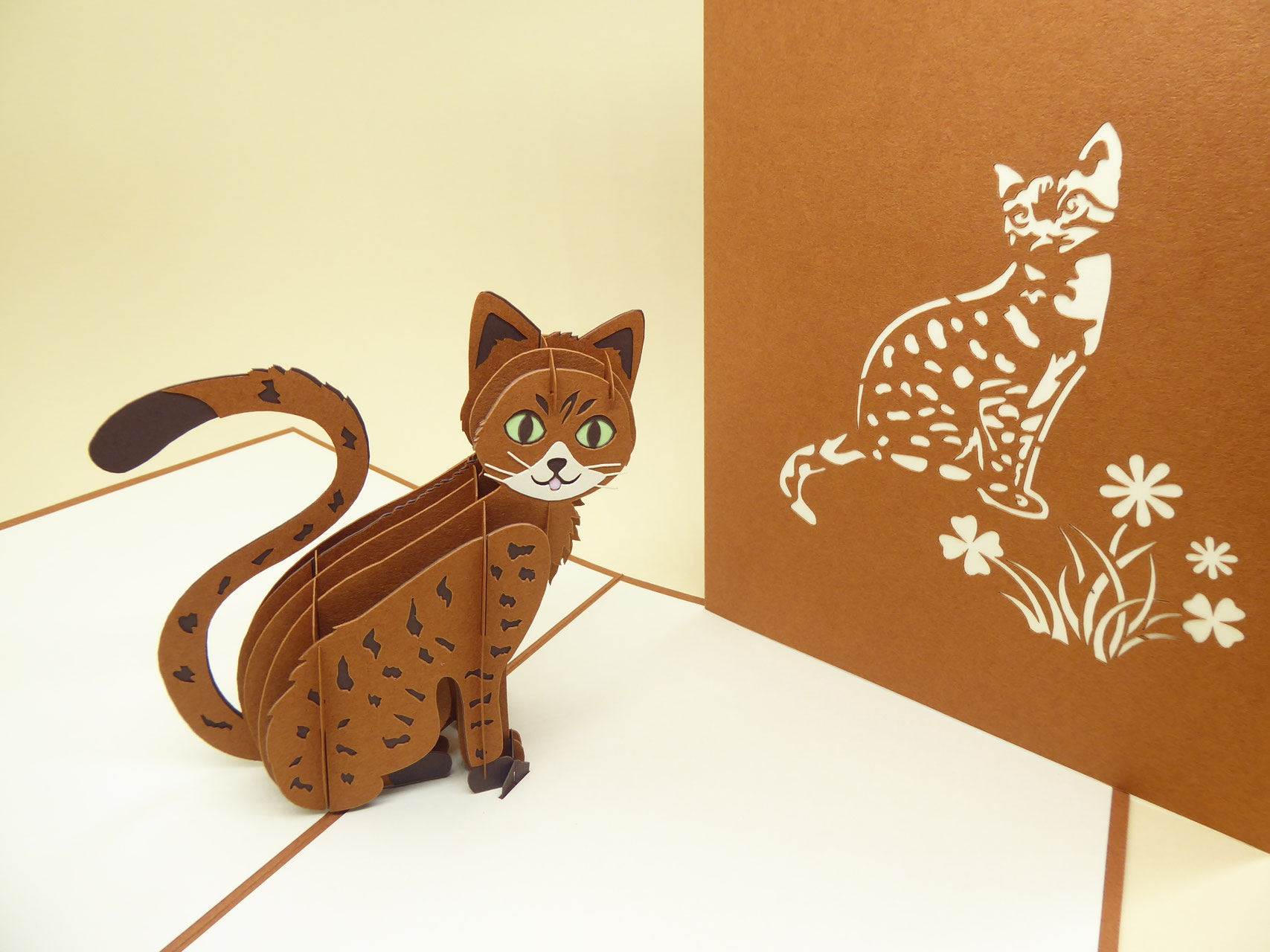 Carte Pop Up Animaux