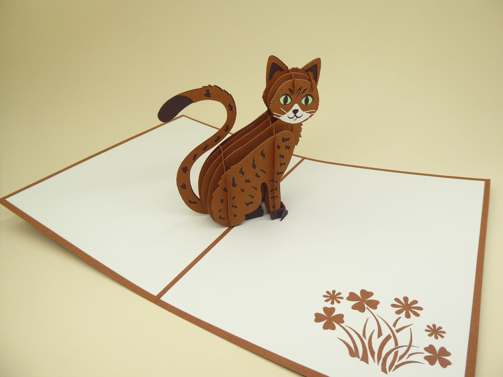 Carte Pop Up Animaux
