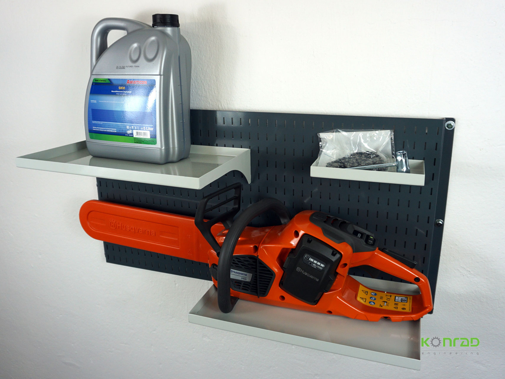 Kettensägenhalter Wandhalterung - Robust Für Stihl MS170 MS250 Uvm.