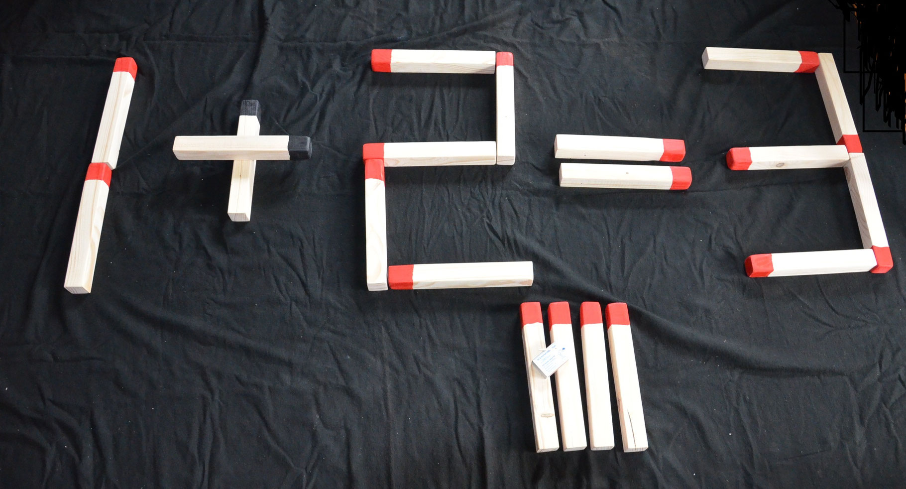 Knobelspiel "groß" (20 Riesenstreichhölzer) - www.outdoorspiele.de