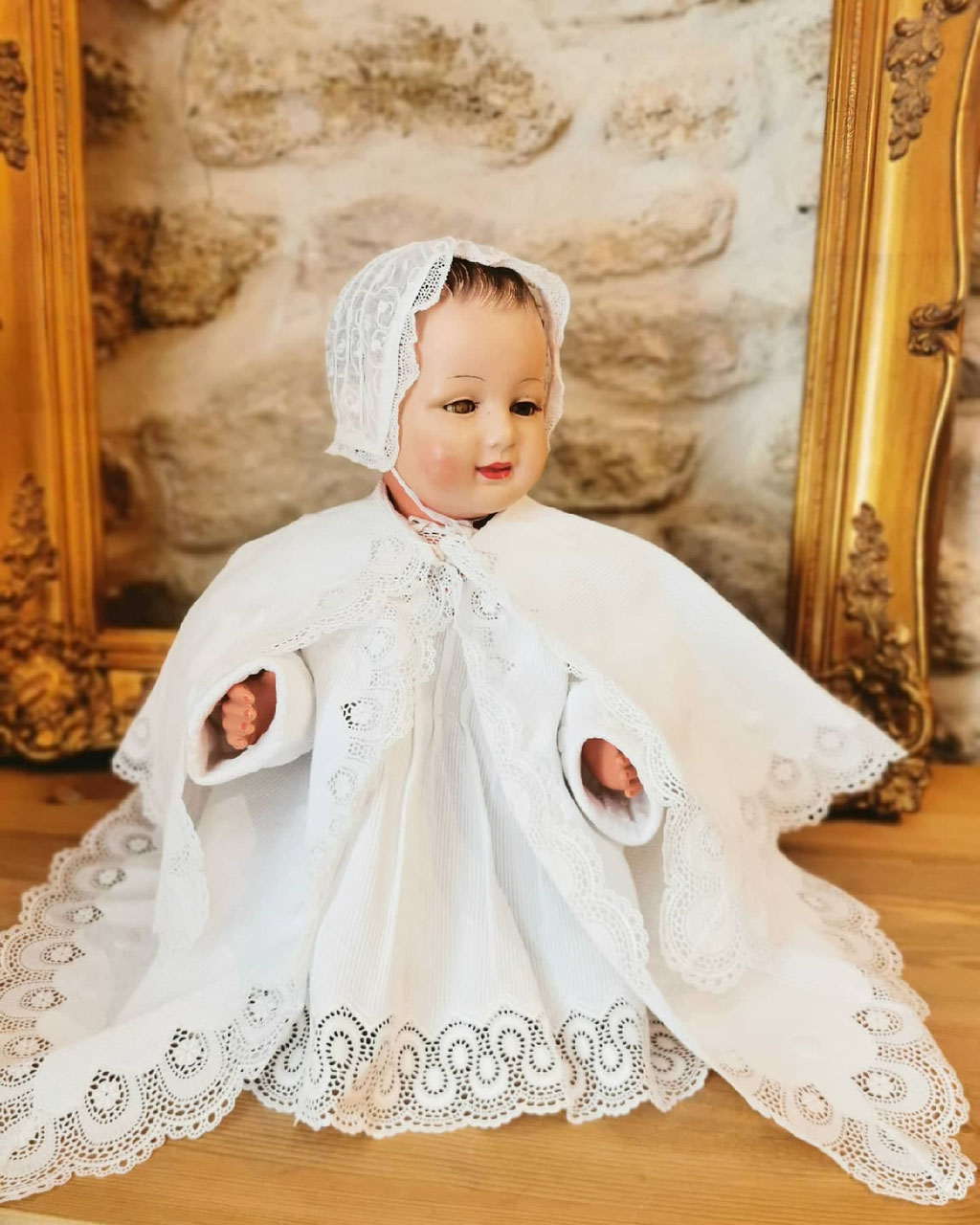 Robes de Baptême bébés anciennes Poussière de Fête