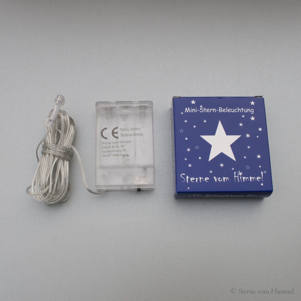 Sterne vom Himmel - Kabel & Lampen - Sterne-vom-Himmel Onlineshop