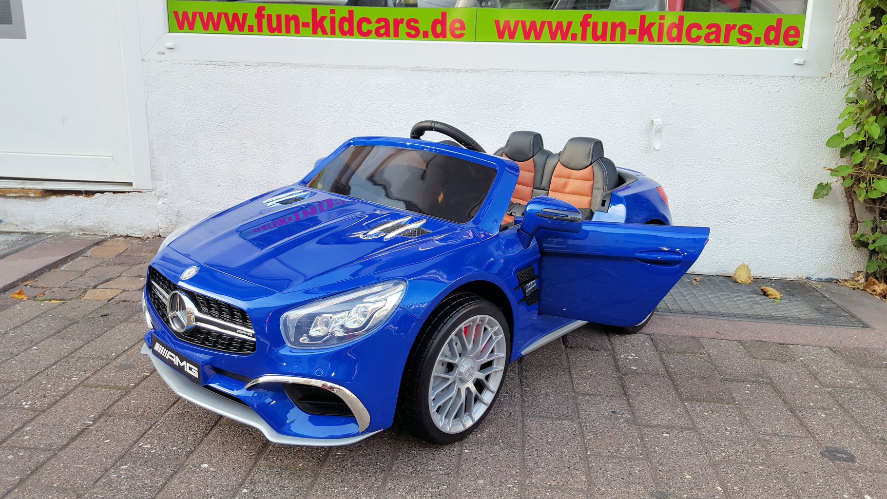 Mercedes Amg Sl65 Kinderauto Kinder Elektroauto Lizensiert Kidcars Blau Lackiert Kinder Elektroauto Kinderauto