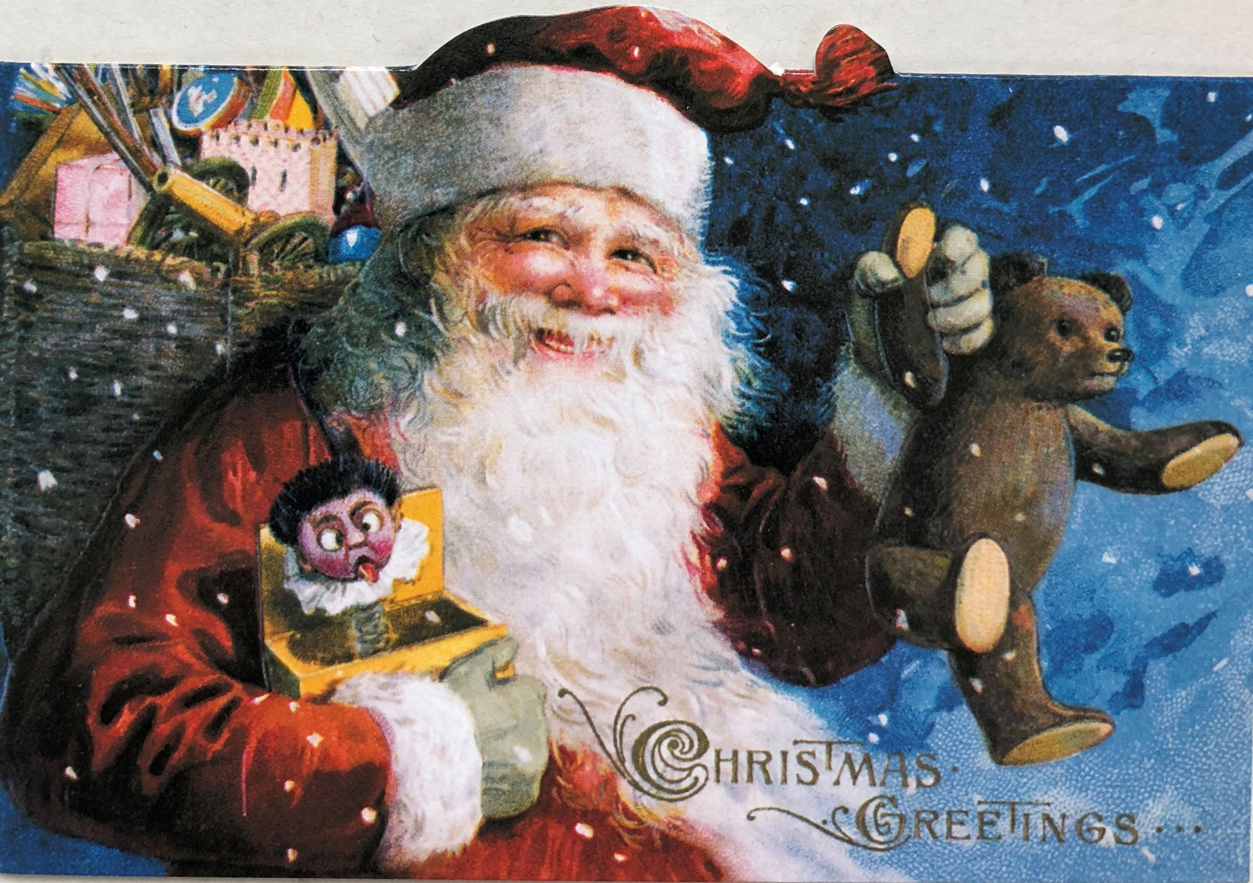 Punch Studio ダイカットカード X'mas - ペーパーナプキン デア