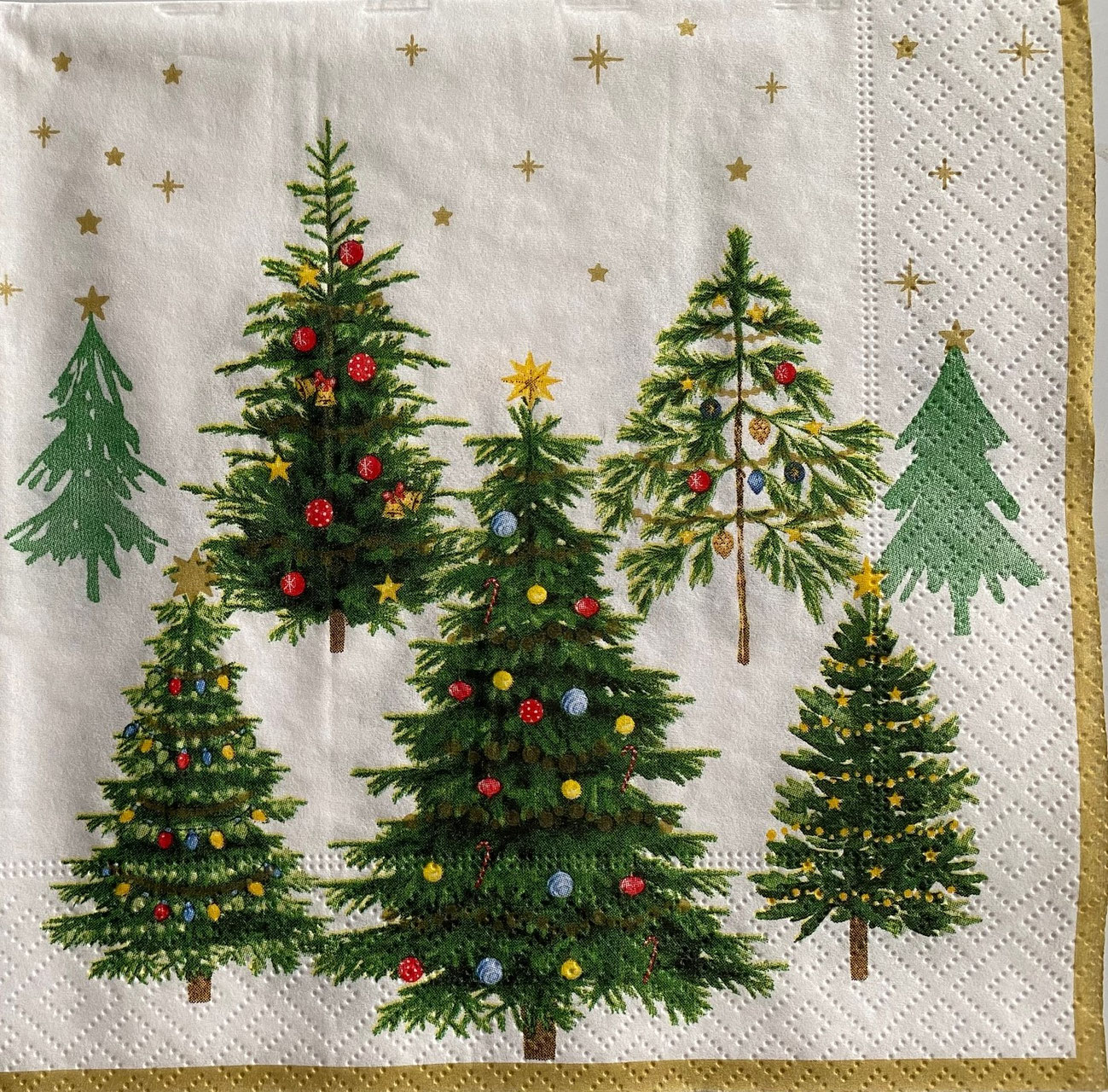 IHR ペーパー ゲストタオルクリスマスガーランド