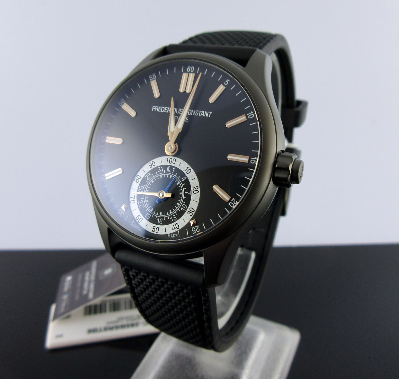 Frederique Constant Horological Smartwatch Black Dial FC