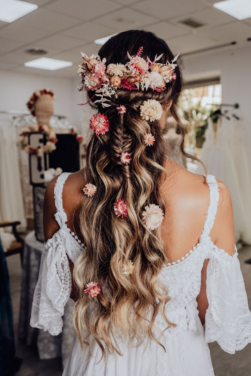 Coronas Flores Preservadas Diadema Novia e Invitada ArtJoana