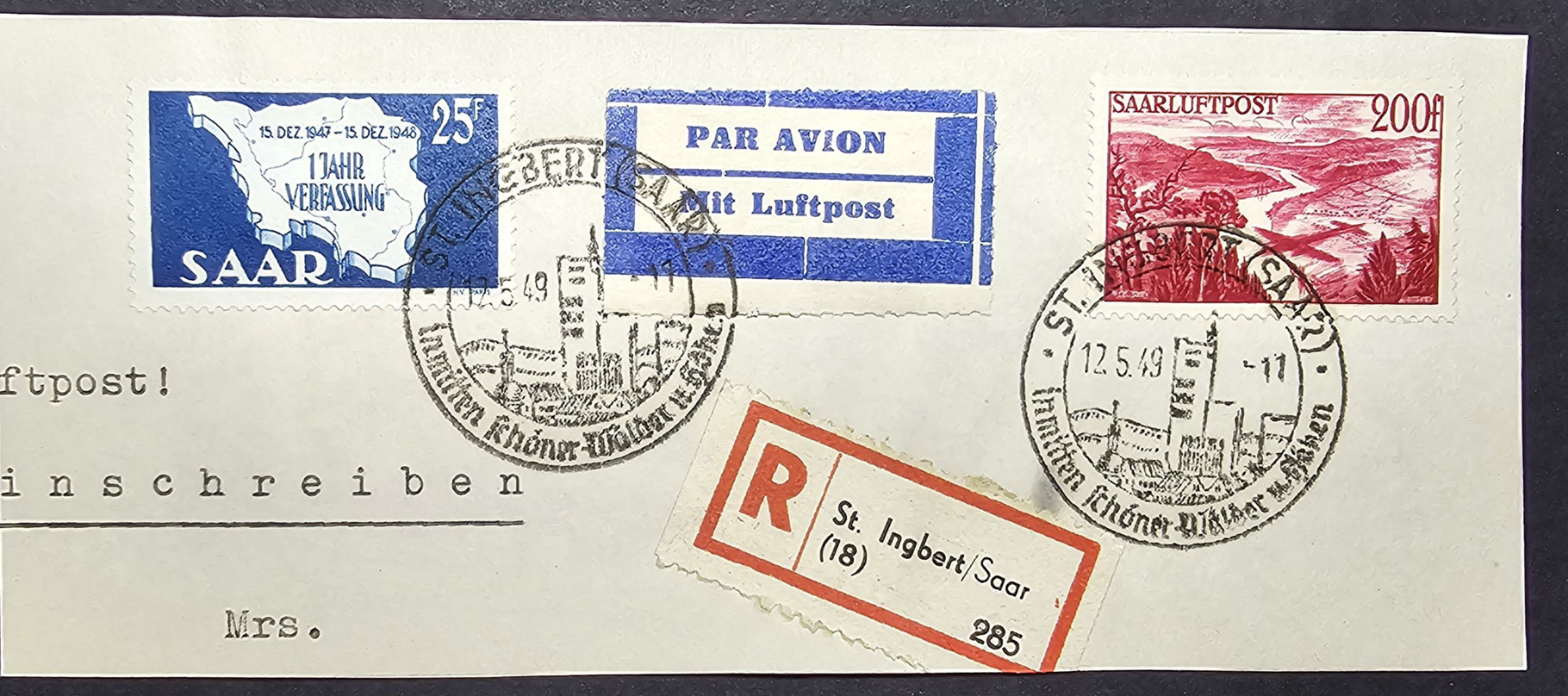 Saarland 1947 1959 Sammlermarken Udo Korte Sammlerstücke