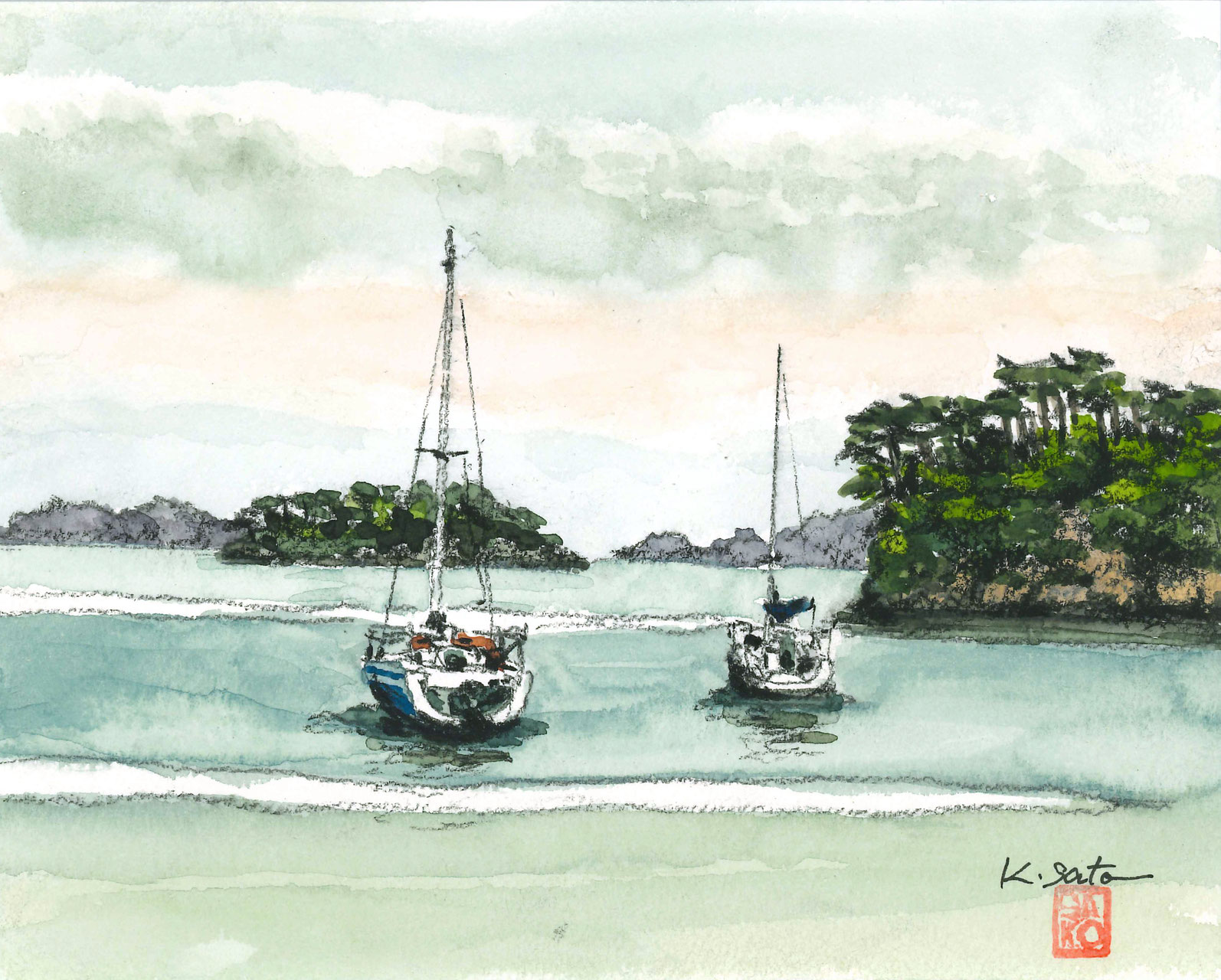 佐藤孝一 ショップページ - 晩翠画廊｜仙台市青葉区の美術画廊