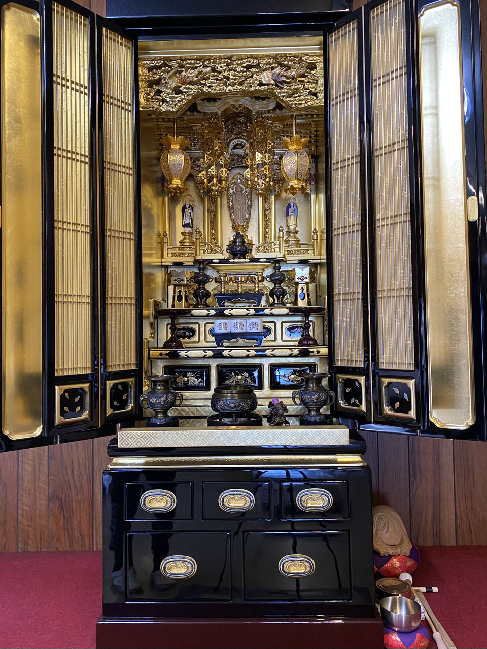 各宗用 唐木仏壇 台付 - 前山仏壇店 オフィシャルHP