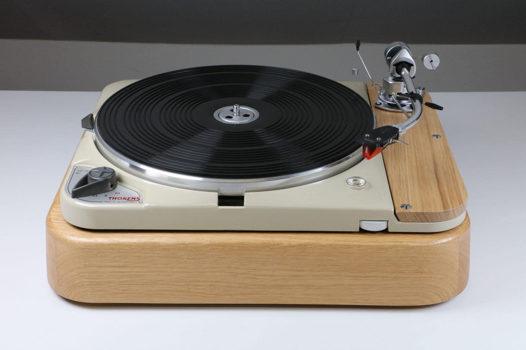 ファンデルメイデ TD 124 MkI S/N 40890 French oak - Riverside Audio Thorens TD124