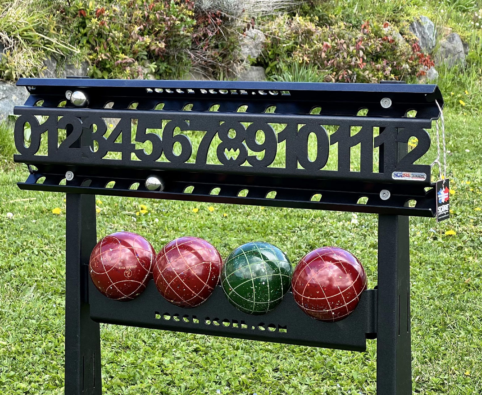 Bocce scoreboard Scorekeeper & Scoreboard Boccescore