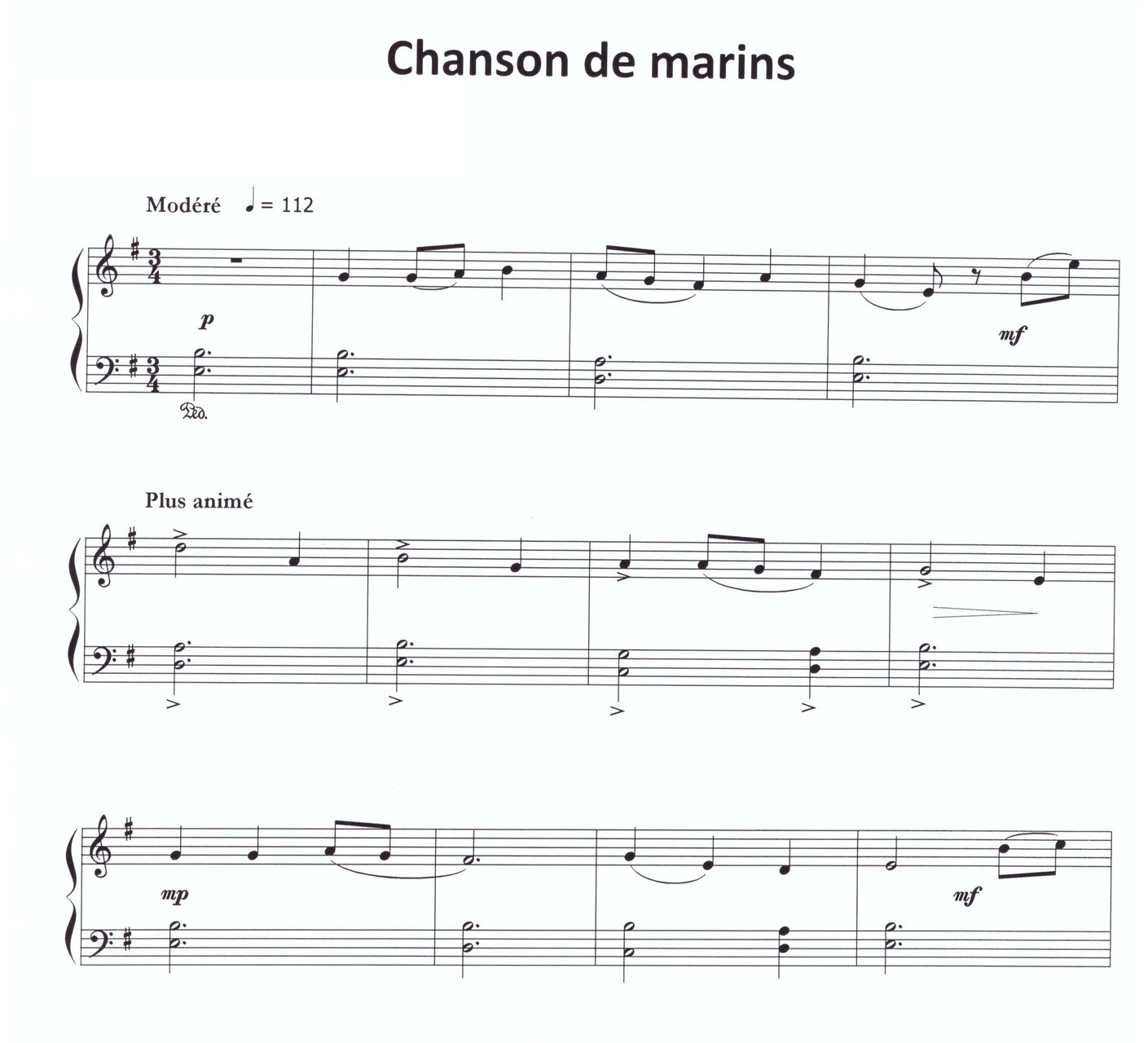 Chanson de marins