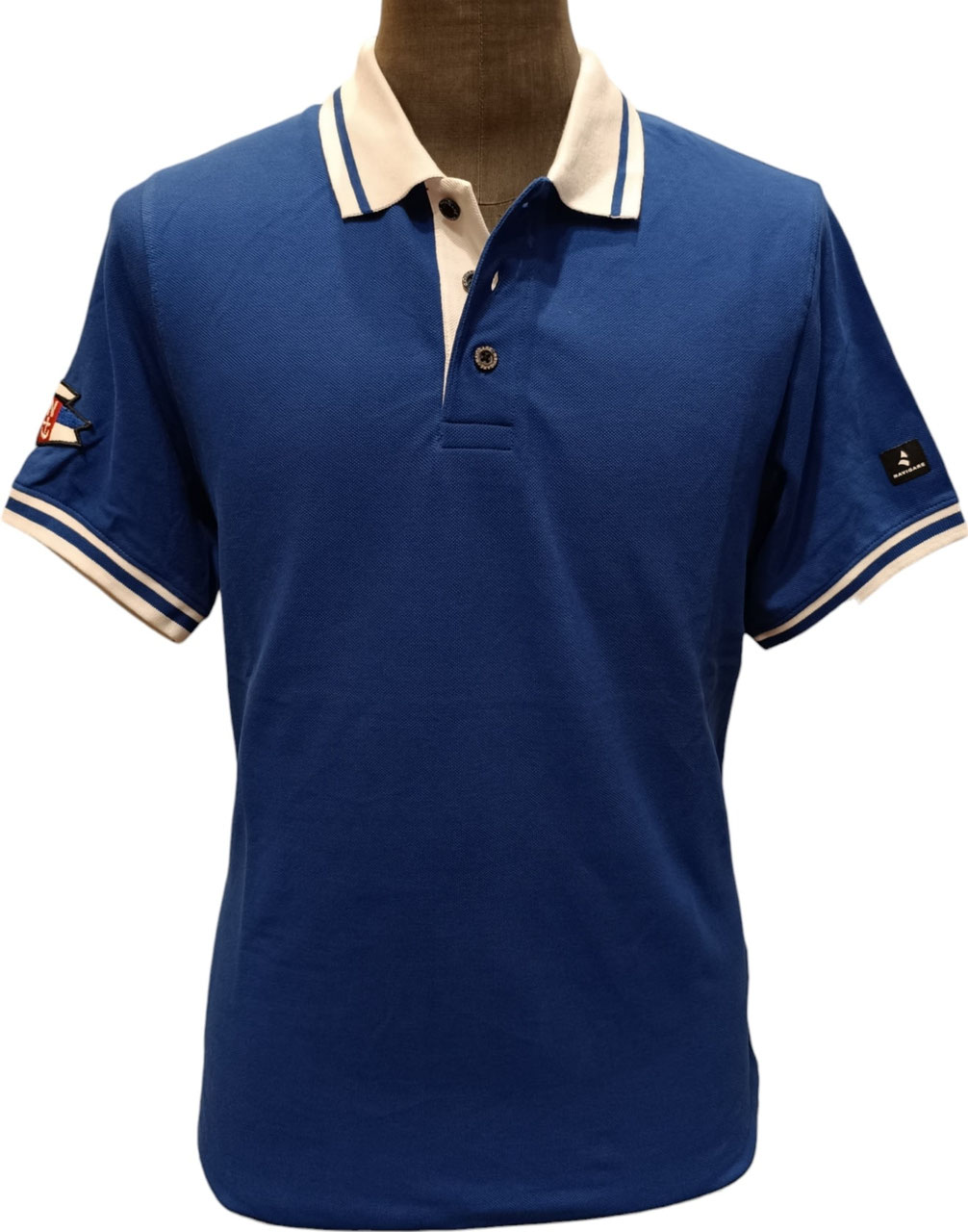 Maglia Polo Polo Maniche Lunghe Navigare Polo Navigare Collo In - Main Image