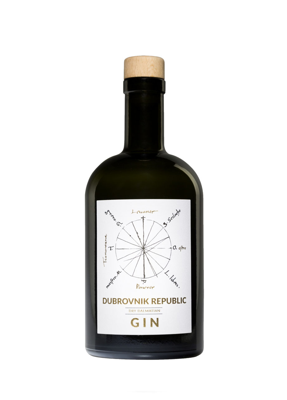 Dubrovnik Republic Gin Dalmatian Dry Gin Kroatische Weine
