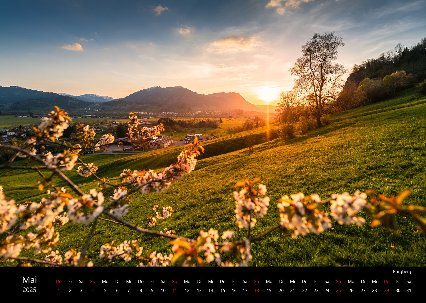 AllgäuKalender2025 Allgäu Kalender Wandkalender 2025 Fotokalender