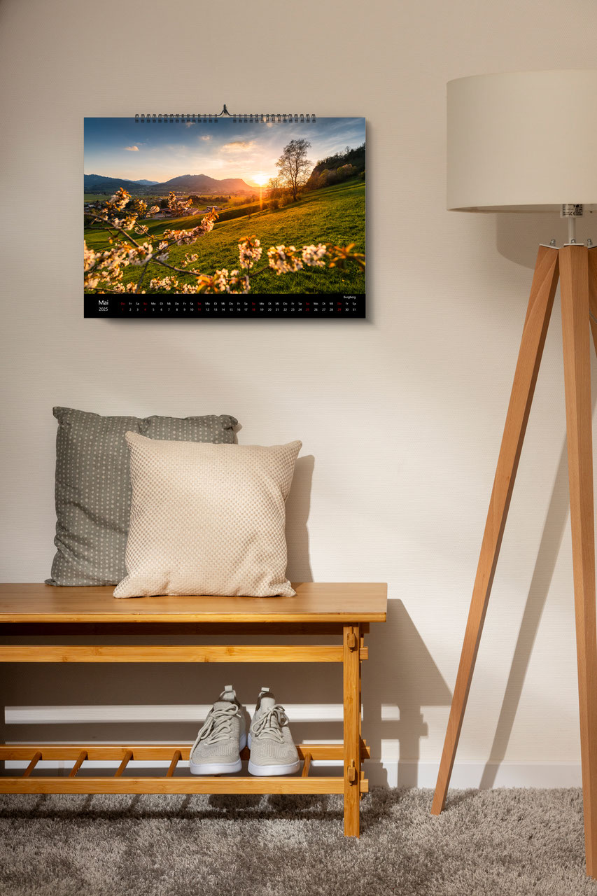 AllgäuKalender2025 Allgäu Kalender Wandkalender 2025 Fotokalender