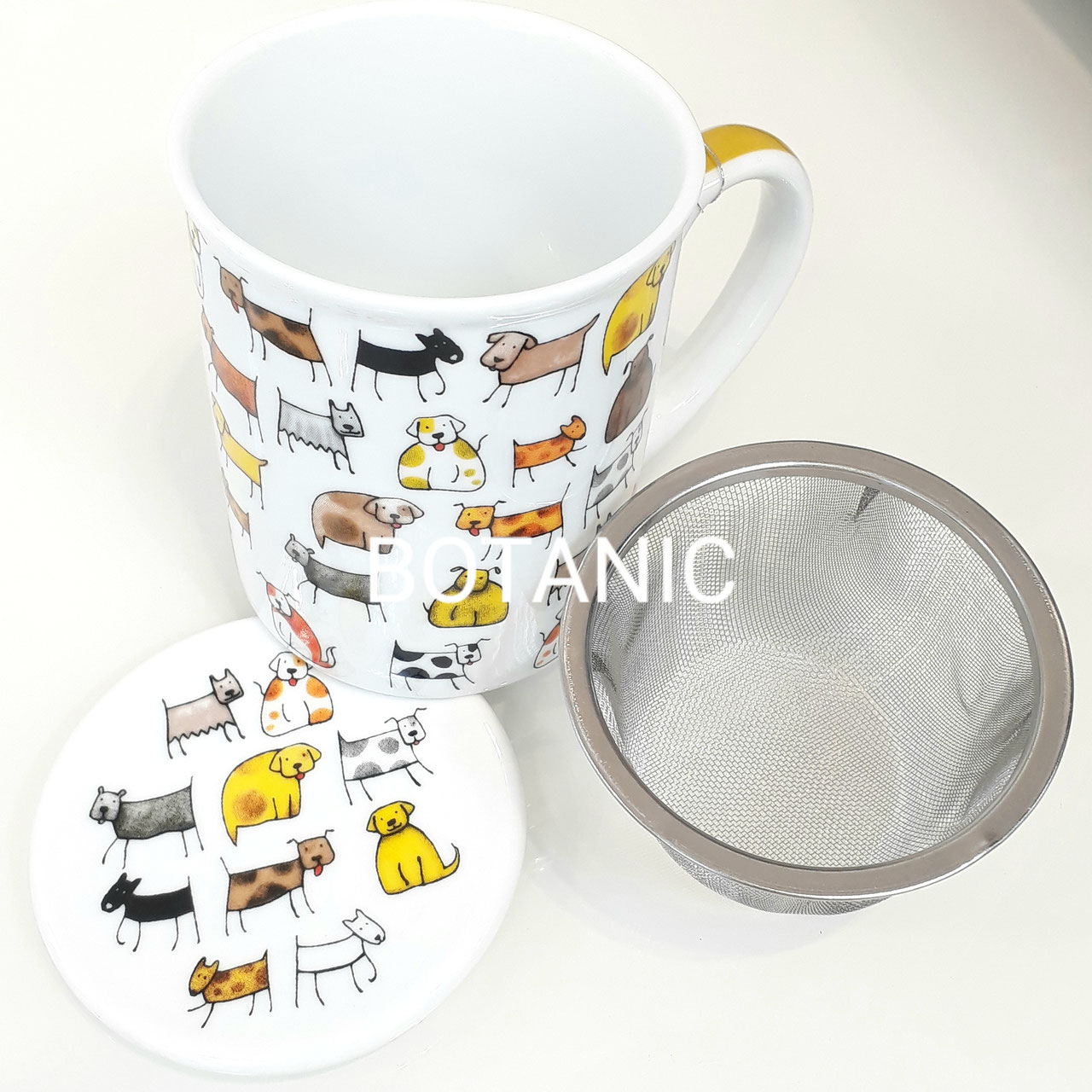 Comprar tazas con filtro para té - BOTANIC Tienda de Café Especialidad en  Valencia y té a granel