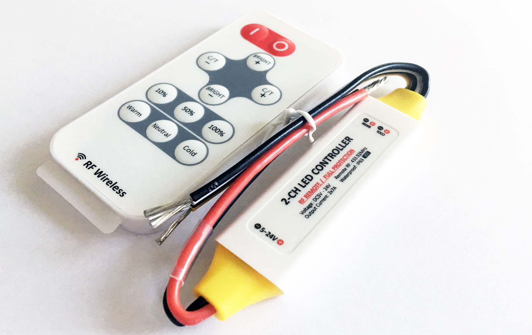 offene Enden Mini RGB LED Controller Steuerung