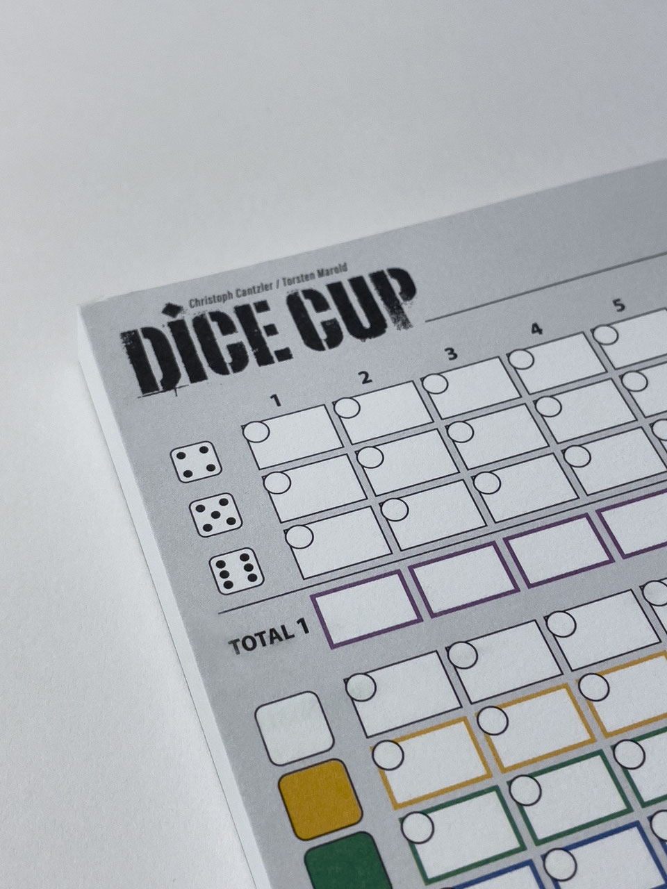 DICE CUP Ersatzblock Drei Hasen in der Abendsonne GmbH