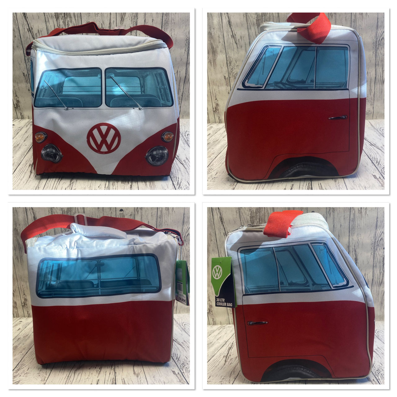 Puckator Lunch-Tasche VW T1 Camper - Aus Recyceltem Kunststoff - 15x20x12cm