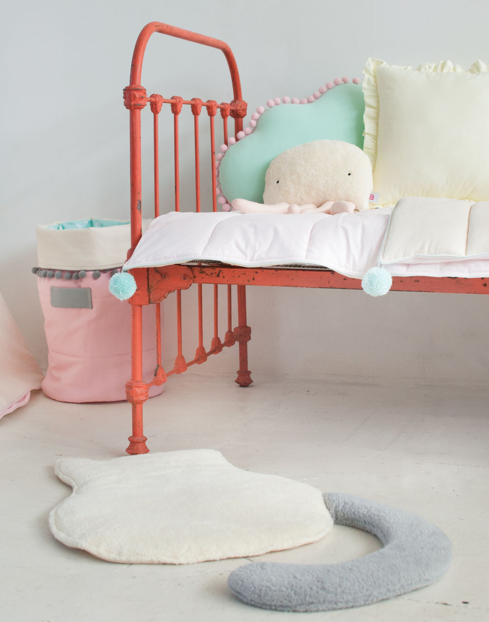 Rosa Bettdecke - fabeltier-shop