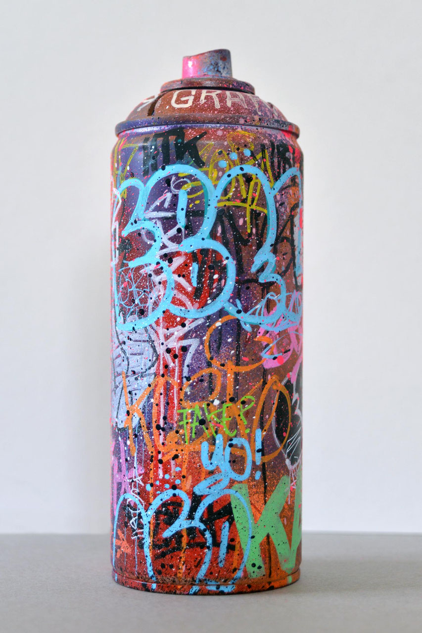CUSTOM SPRAY CAN 33 GRAFFMATT
