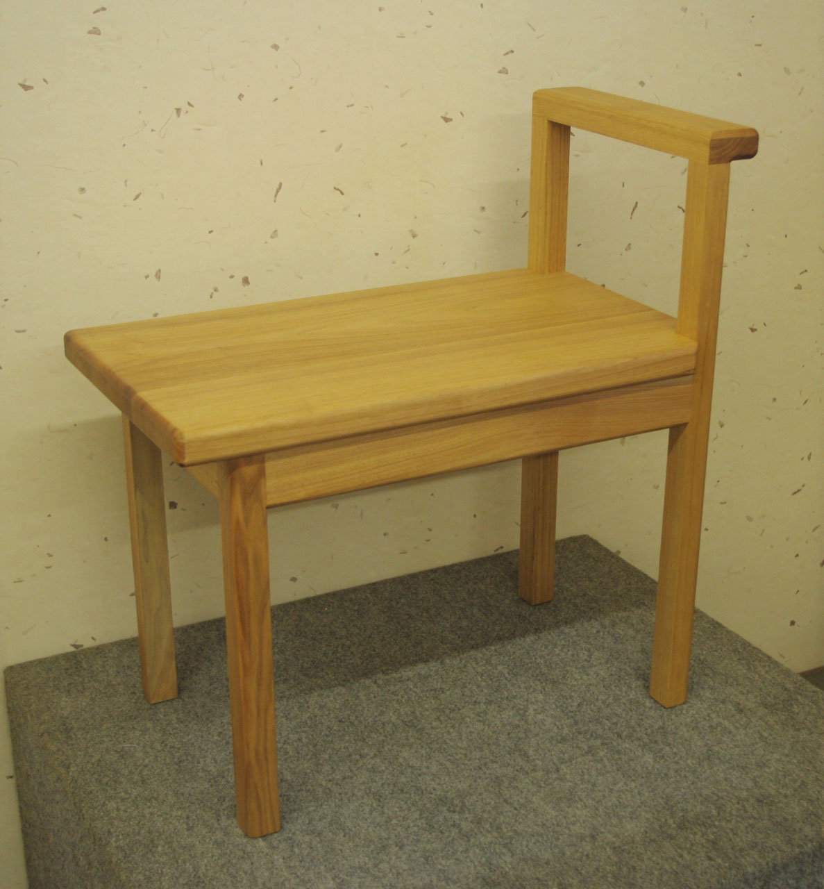 スツール 和組 クルミ / ウォールナット オイル仕上げ キッチン チェア