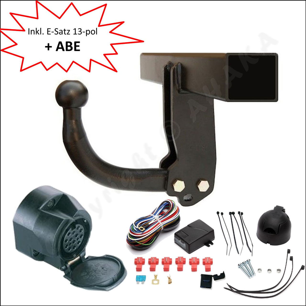 manual Für Passat Limousine 2005-2010 AC E-Satz 13polig fahrzeugspezifisch incl
